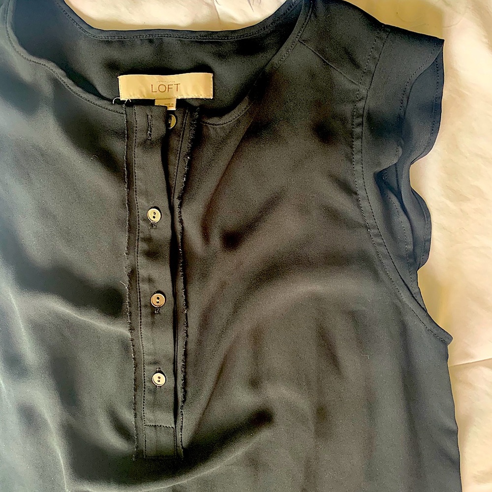Black LOFT Blouse